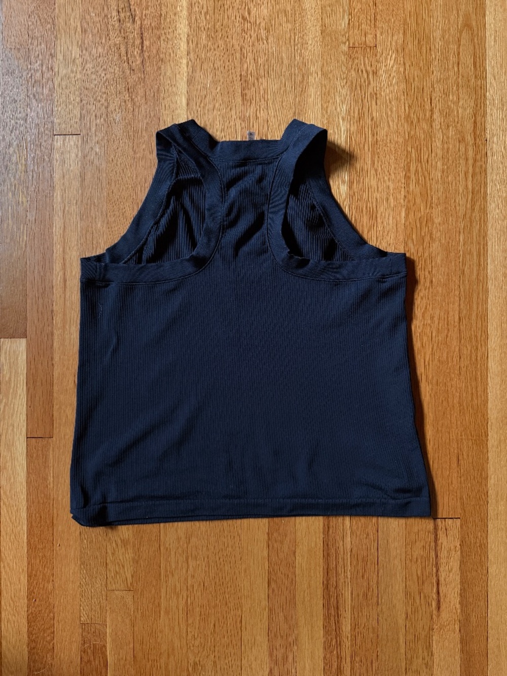 Athleta Renew Ribbed Racerback Tank - Navy - Picture 2 of 3